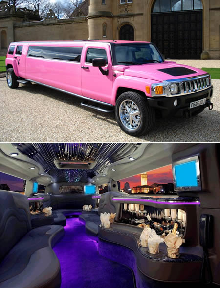 15 limousines muito diferentes