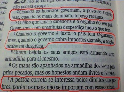 A BIBLIA PARA OS GOVERNANTES